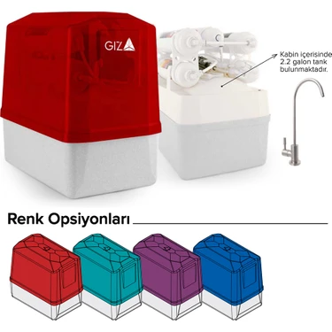 Waterline Pompalı Pro 8 Litr Su Arıtma Cihazı